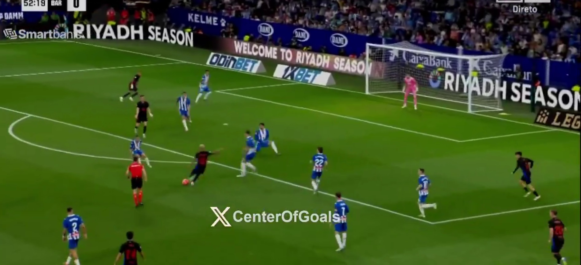 Εσπανιόλ εναντίον Μπαρτσελόνα: Ακόμα ένα ΑΔΙΑΝΟΗΤΟ γκολ από τον Γιαμάλ! (vid)