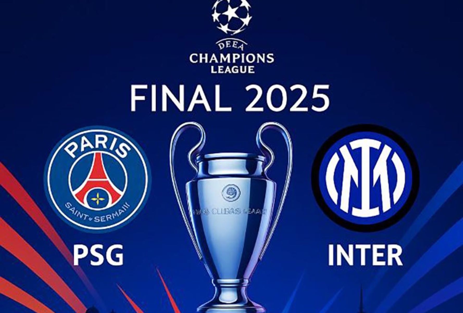 Παρί Σεν Ζερμέν – Ίντερ: Ώρα και κανάλι μετάδοσης του τελικού του Champions League