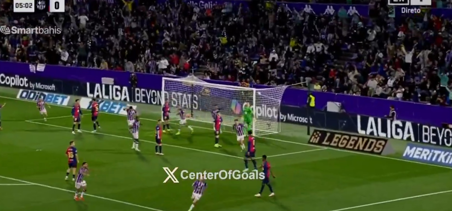 H Βαγιαδολίδ θέλει να… τρελάνει όλη την Ευρώπη: Προηγήθηκε της Μπαρτσελόνα! (vid)