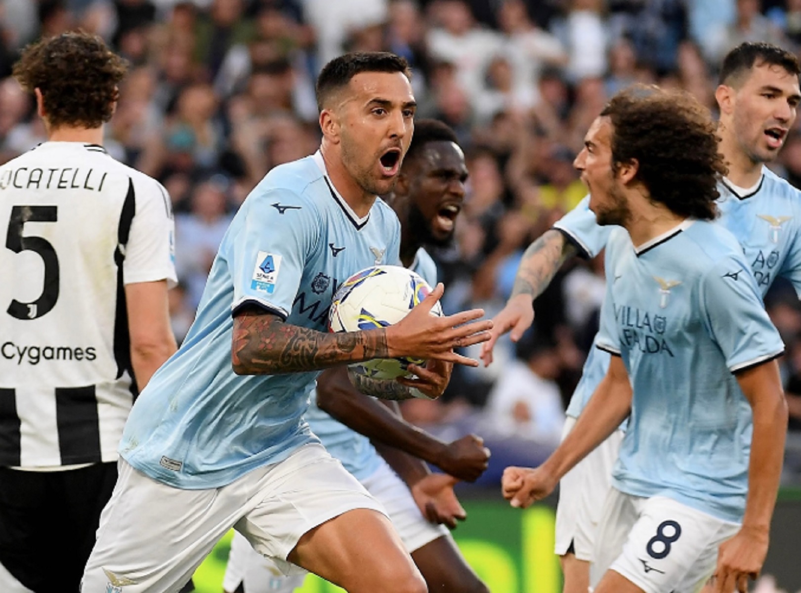 Λάτσιο – Γιουβέντους: 1-1 (Highlights)