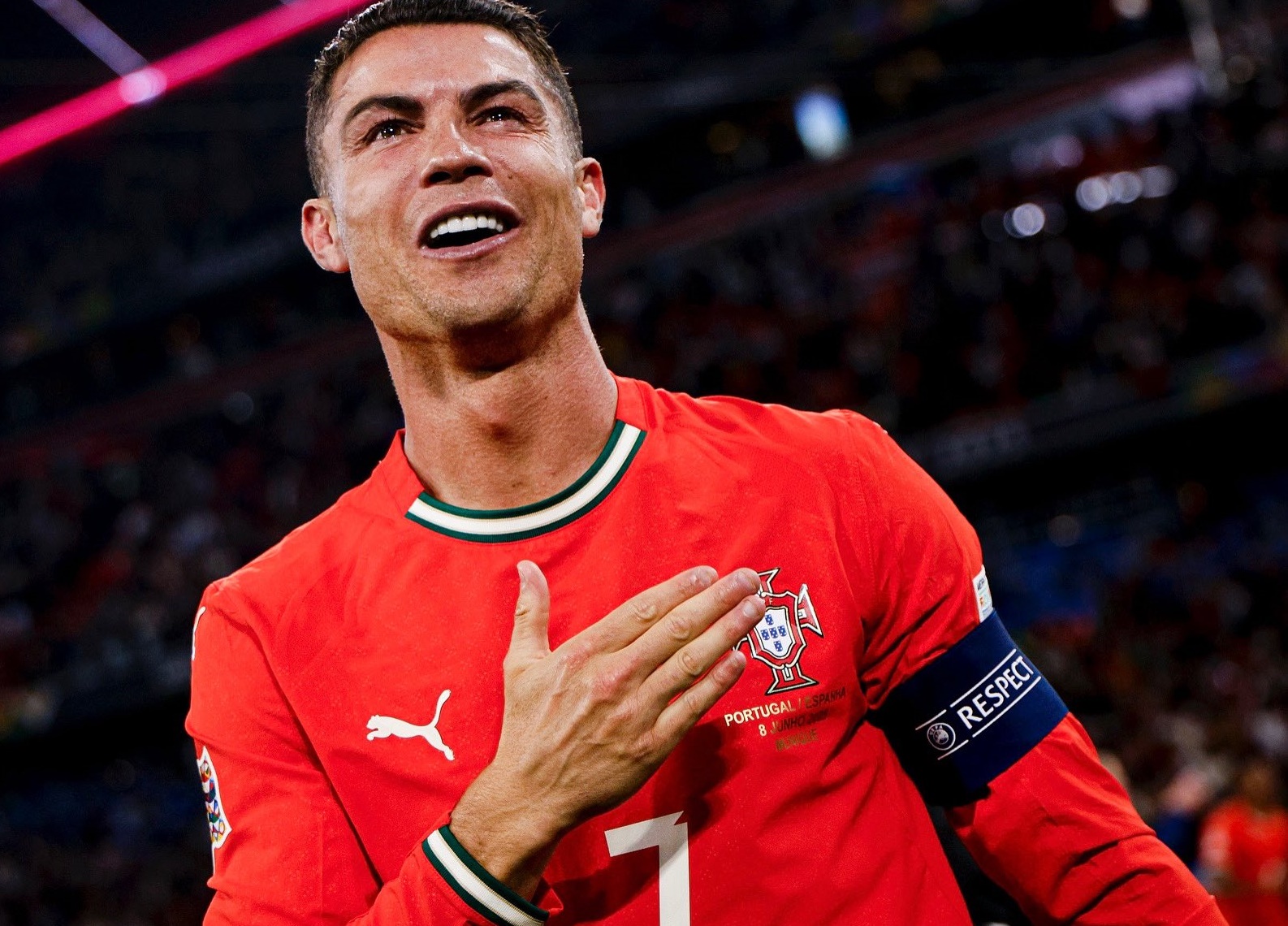 Αυτό σημαίνει για έναν πιτσιρικά να είναι δίπλα στον Κριστιάνο Ρονάλντο! (pic)