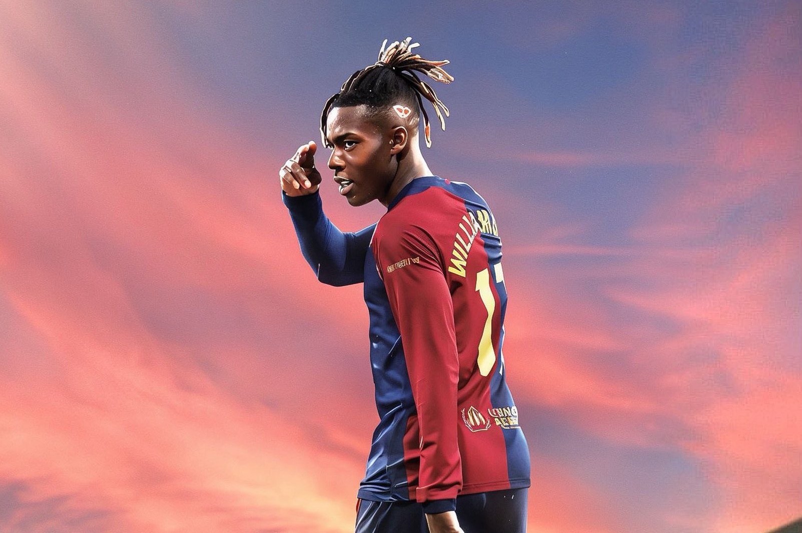 Μάνατζερ… Γιαμάλ: Θέλει τον Γουίλιαμς μαζί του στην Μπαρτσελόνα και το έδειξε! (pic)