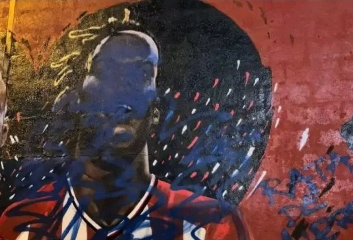 Ντροπή: Βανδάλισαν γκράφιτι με το πρόσωπο του Νίκο Γουίλιαμς (pic)