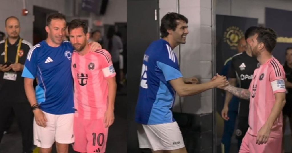 Οι μύθοι του ποδοσφαίρου υποκλίθηκαν στον Μέσι (vid)