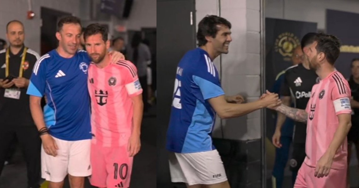 Οι μύθοι του ποδοσφαίρου υποκλίθηκαν στον Μέσι (vid)