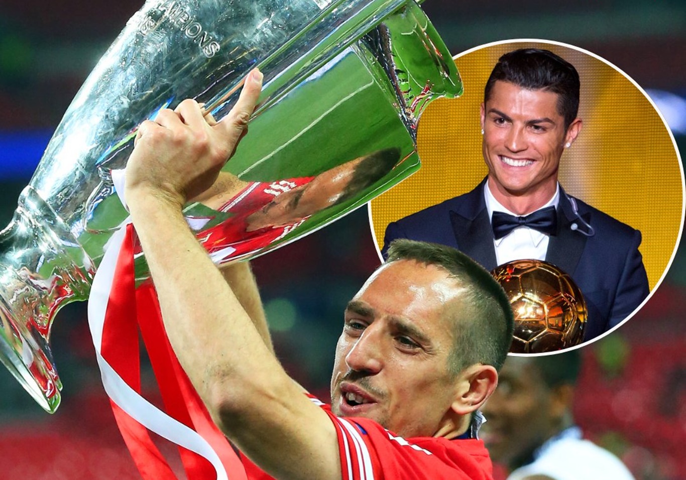 Ο Ριμπερί «πετσόκοψε» με σκληρό τρόπο τον Κριστιάνο για τη «Χρυσή Μπάλα» (pic)