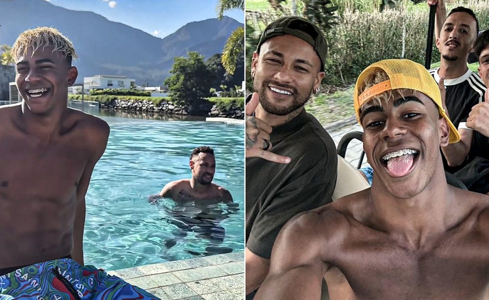 O Νεϊμάρ δείχνει στον Γιαμάλ τι θα πει… ζωάρα: «Κόλλησε» πάνω του ο Βραζιλιάνος! (vid)