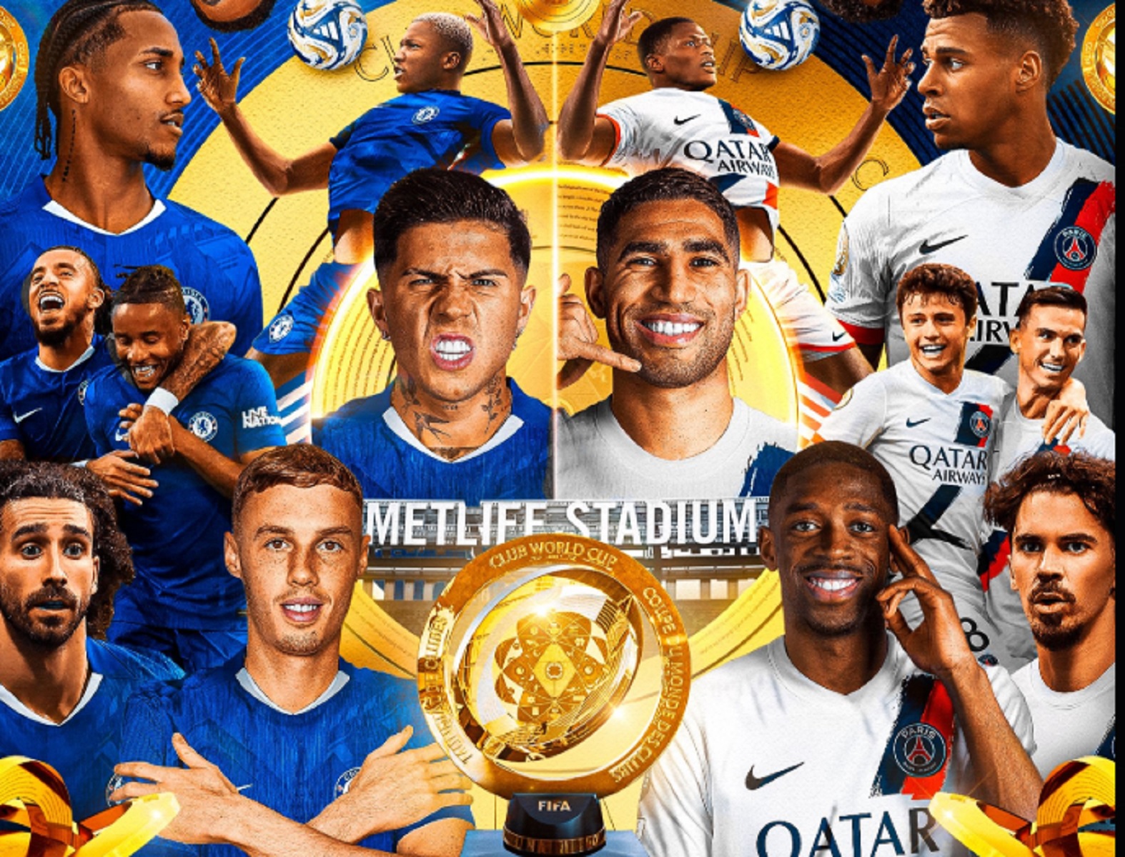 Τσέλσι – Παρί Σεν Ζερμέν: Οι ενδεκάδες του μεγάλου τελικού