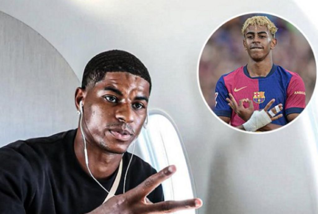 Μπαρτσελόνα: Ο Γιαμάλ καλωσόρισε τον Ράσφορντ (pic)