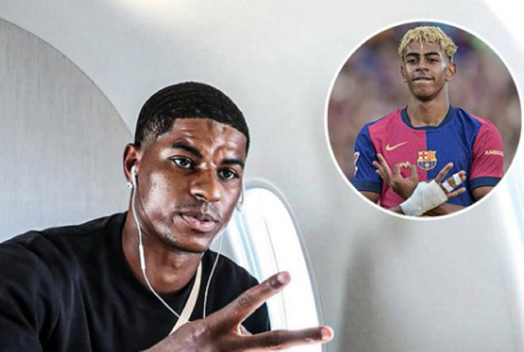 Μπαρτσελόνα: Ο Γιαμάλ καλωσόρισε τον Ράσφορντ (pic)