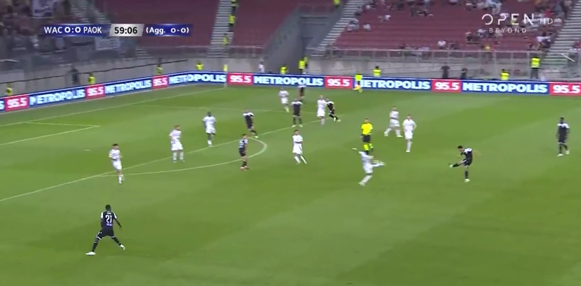 Παραλίγο να βάλει το γκολ της… ζωής του: Απίθανη ΣΟΥΤΑΡΑ από τον Μιχαϊλίδη! (vid)