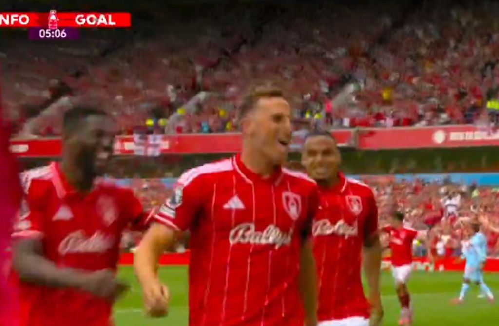 Σέντρα στην Premier League η Νότιγχαμ, γκολ ο Κρις Γουντ (vid)