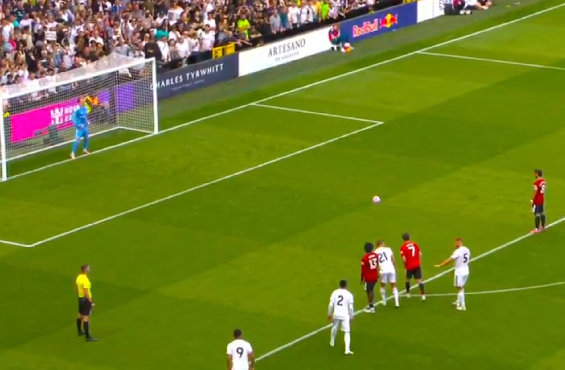 Φούλαμ – Γιουνάιτεντ: Η εκτέλεση πέναλτι του Μπρούνο Φερνάντες στα… πουλιά (vid)