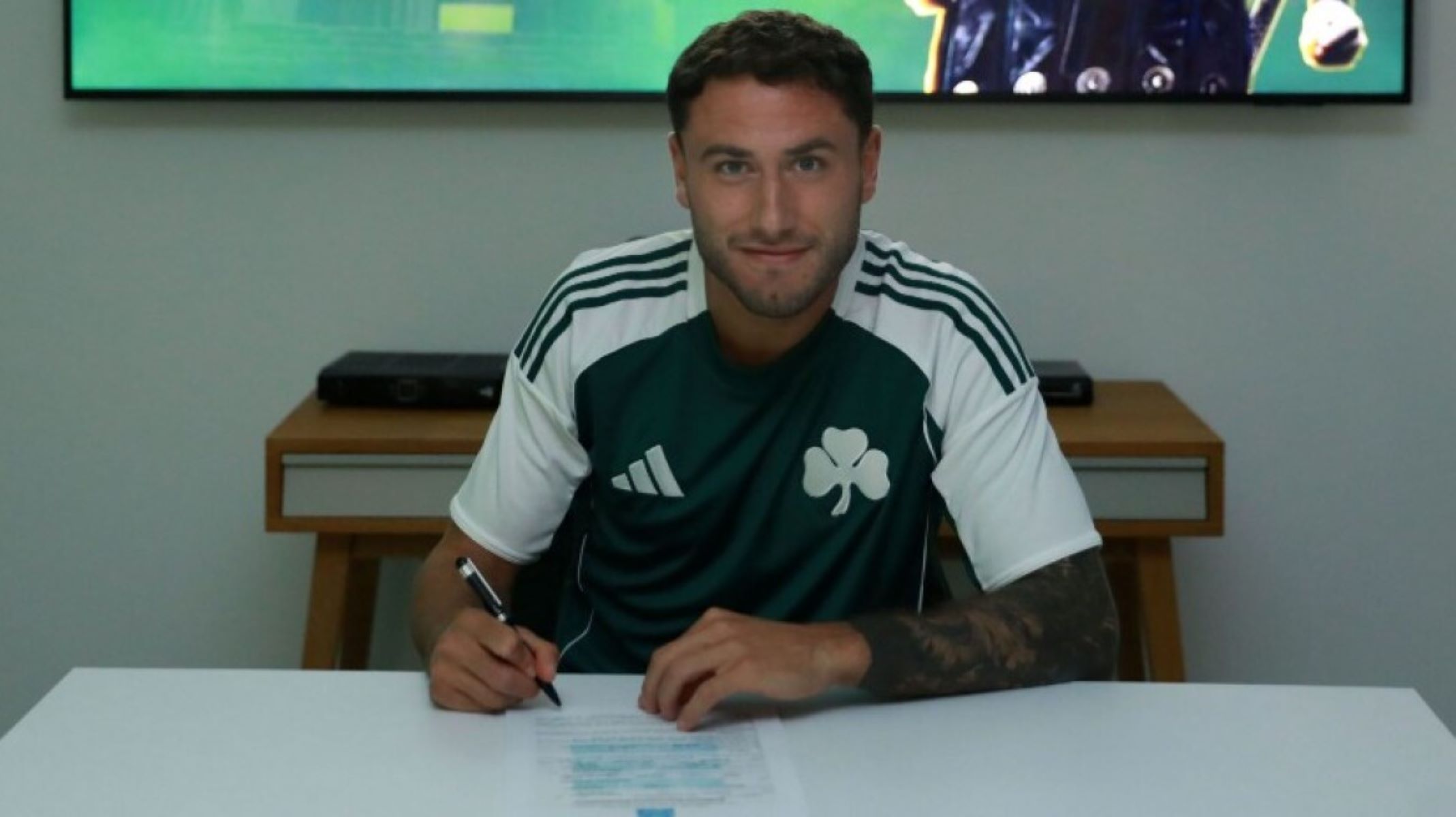 «Φτιαγμένος» ο Καλάμπρια με Παναθηναϊκό: «Τα πάντα για να κερδίσω τίτλους»