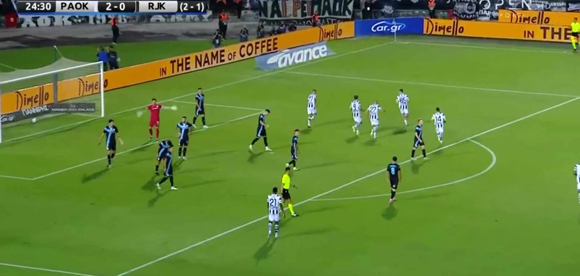 Υπέροχο σλάλομ από τον «Ντέλια» και ανάλογο τελείωμα: Έτσι περνάει ο ΠΑΟΚ! (vids)