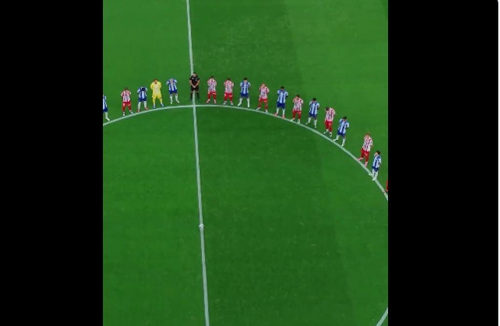 Η τρίχα… κάγκελο: Πόρτο και Ατλέτικο Μαδρίτης τίμησαν τη μνήμη του Ζότα (vid)