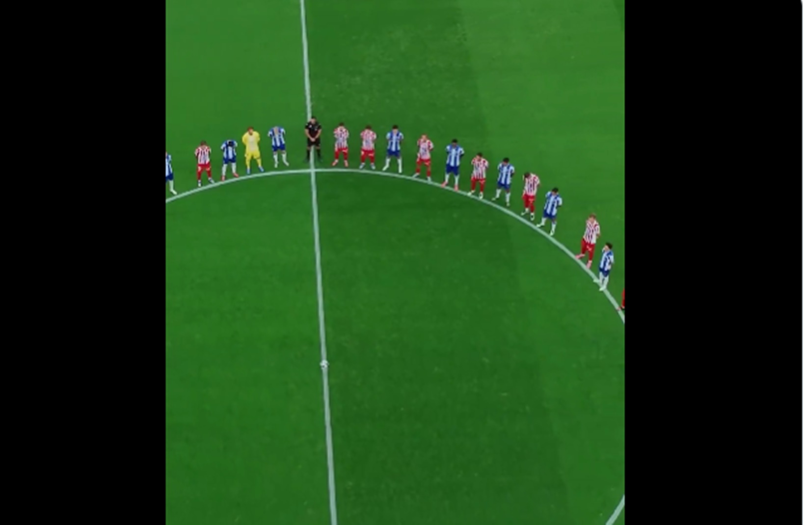 Η τρίχα… κάγκελο: Πόρτο και Ατλέτικο Μαδρίτης τίμησαν τη μνήμη του Ζότα (vid)