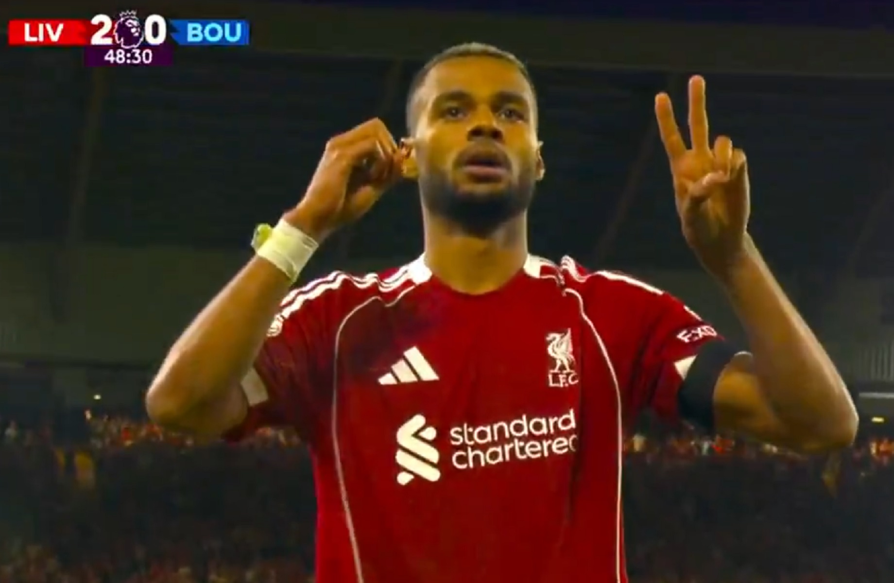 Λίβερπουλ – Μπόρνμουθ: Γκολάρα ο Χάκπο – Βάσεις νίκης οι «Κόκκινοι» (vid)