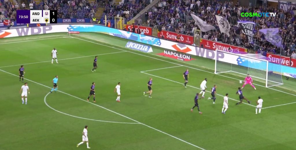 H AEK είναι… εδώ και φέρνει τον χαμό: Έτσι, έκανε ο Ελιάσον το 1-1! (vid)