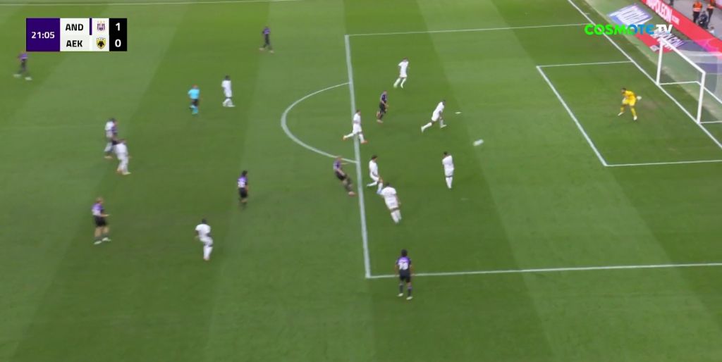Άντερλεχτ εναντίον ΑΕΚ: Απίθανο γκολ από τον Ντόλμπεργκ, χάνει τα… άχαστα ο Ζίνι! (vids)