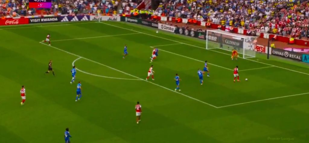 Άρσεναλ εναντίον Λιντς: «Ρουκέτα» του Σάκα για το 2-0! (vid)