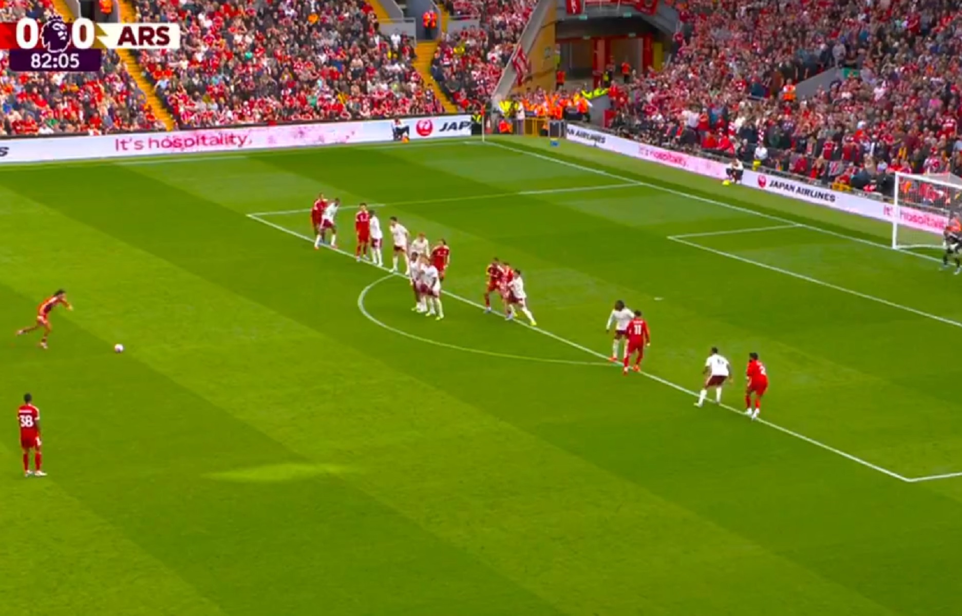 Η αδιανόητη γκολάρα του Σομποσλάι τίναξε το τέρμα της Άρσεναλ (vid)