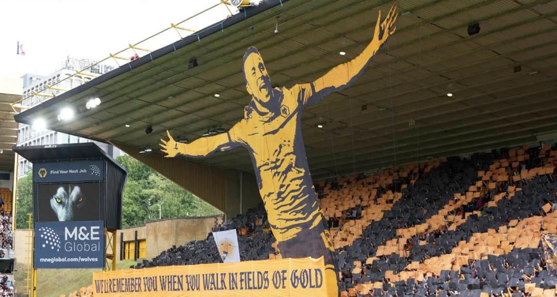 Οι φίλοι της Γουλβς τίμησαν τον Ζότα με το πιο ωραίο κορεό που είδαμε! (pics)