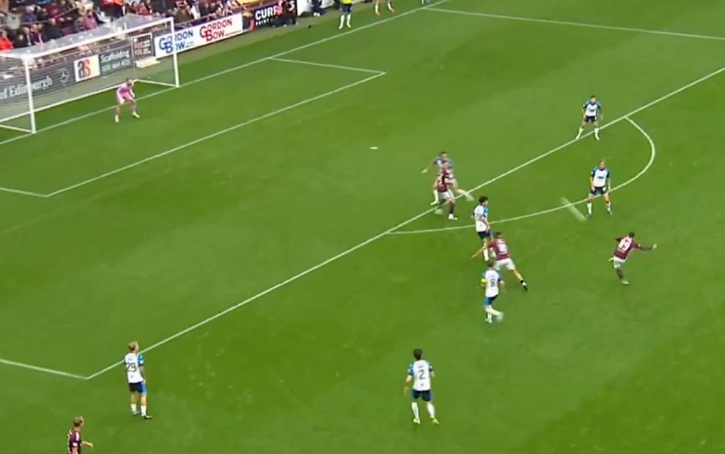 Η διαστημική γκολάρα του Κυζιρίδη με τη Χαρτς που τρέλανε τη Σκωτία (vid)