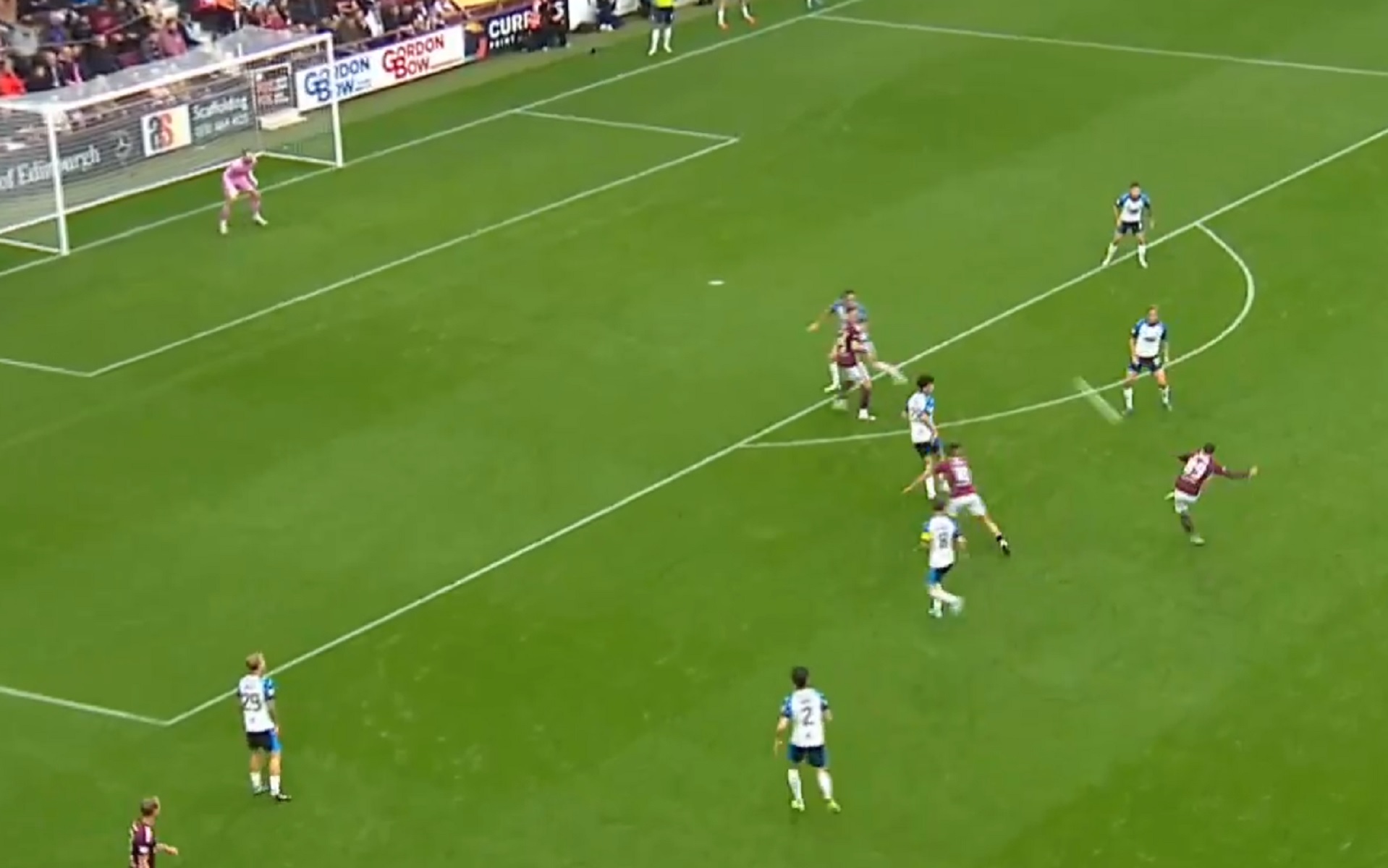 Η διαστημική γκολάρα του Κυζιρίδη με τη Χαρτς που τρέλανε τη Σκωτία (vid)