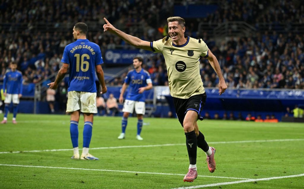 Ρεάλ Οβιέδο – Μπαρτσελόνα: Καλοί οι νεοφώτιστοι αλλά ο Λεβαντόφσκι… άλλη κλάση (vid)