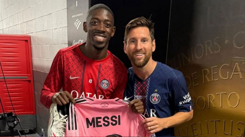 Μέσι: Ο GOAT της Χρυσής Μπάλας συνεχάρει τον Ουσμάν Ντεμπελέ