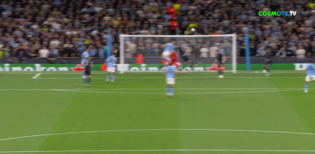 Αυτή δεν ήταν… κεφαλιά: Η «ρουκέτα» του Χάαλαντ για λίγο έξω! (vid)