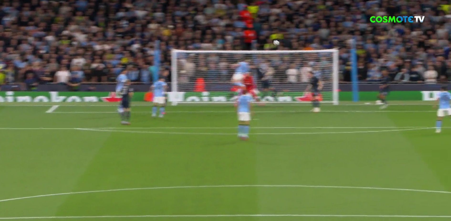 Αυτή δεν ήταν… κεφαλιά: Η «ρουκέτα» του Χάαλαντ για λίγο έξω! (vid)