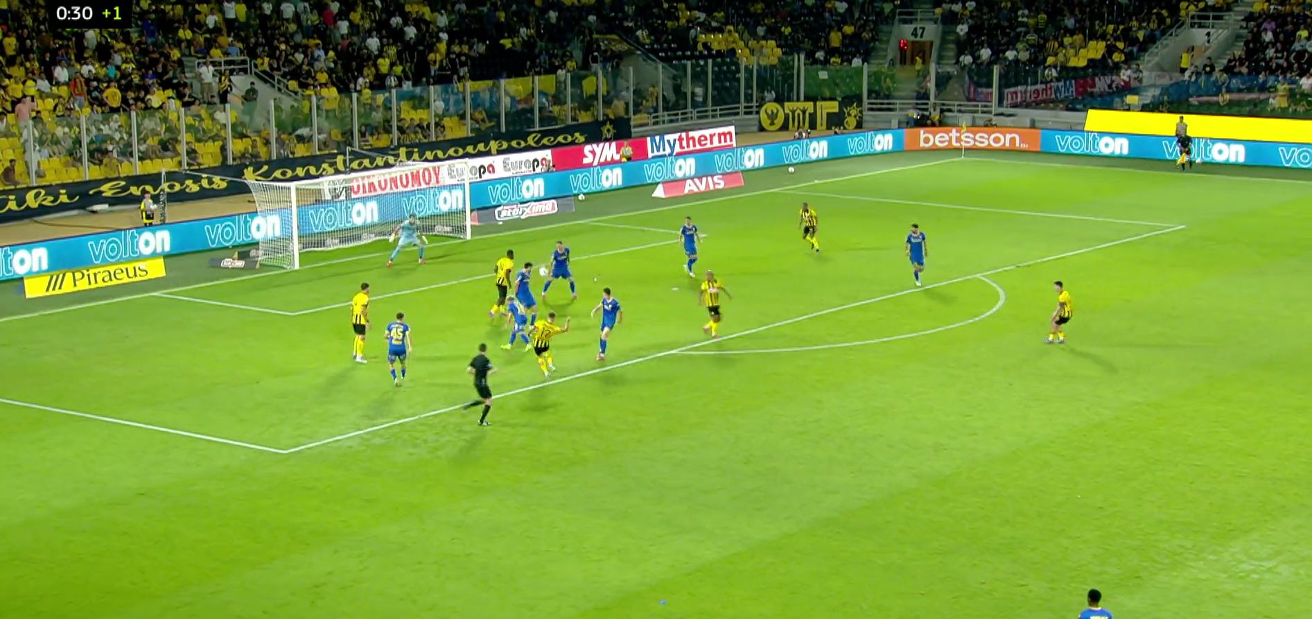 ΑΕΚ: Με συνοπτικές διαδικασίες έβαλε δύο γκολ! (vids)