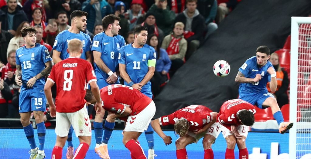 Δανία – Ελλάδα: 3-1 (Highlights)