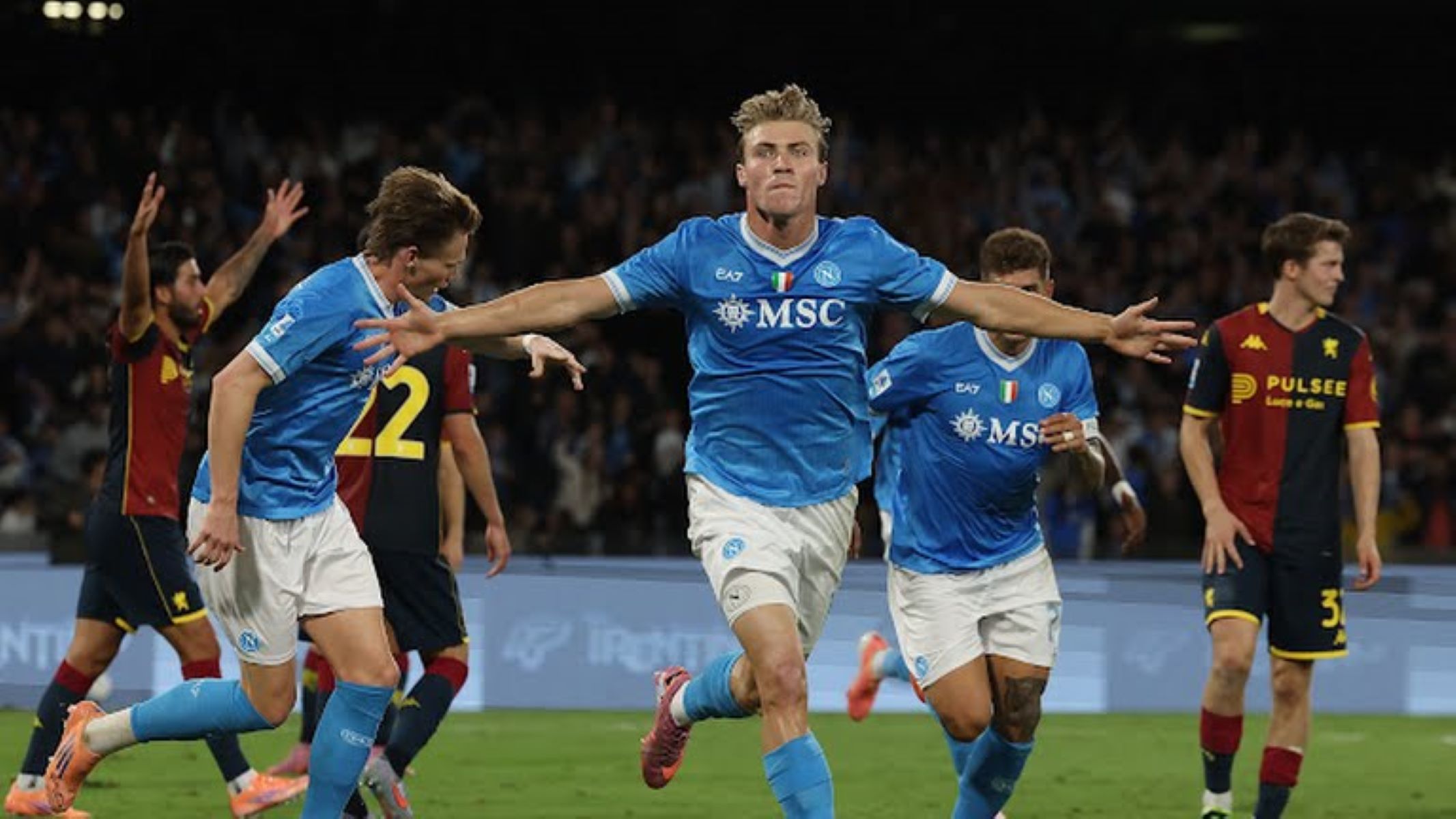 Νάπολι – Τζένοα: Με ανατροπή στην κορυφή (vid)