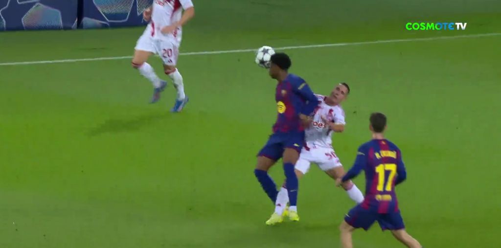 Απαράδεκτη κίνηση από τον Μπαλντέ: Με αγκωνιά «ξέρανε» τον Ποντένσε! (vid)