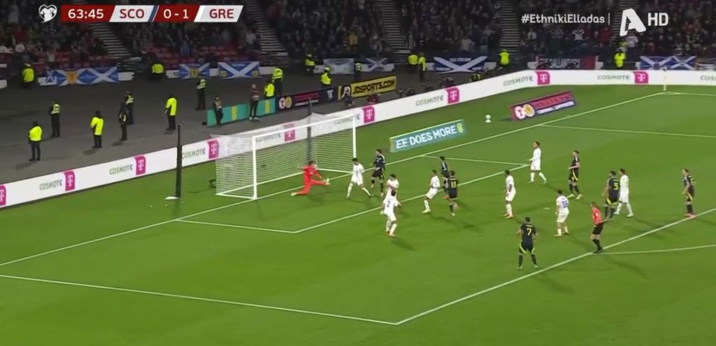 Μία φάση και ένα γκολ από την Σκωτία: Η Εθνική μας πλήρωσε ακριβά την αδράνειά της! (vid)