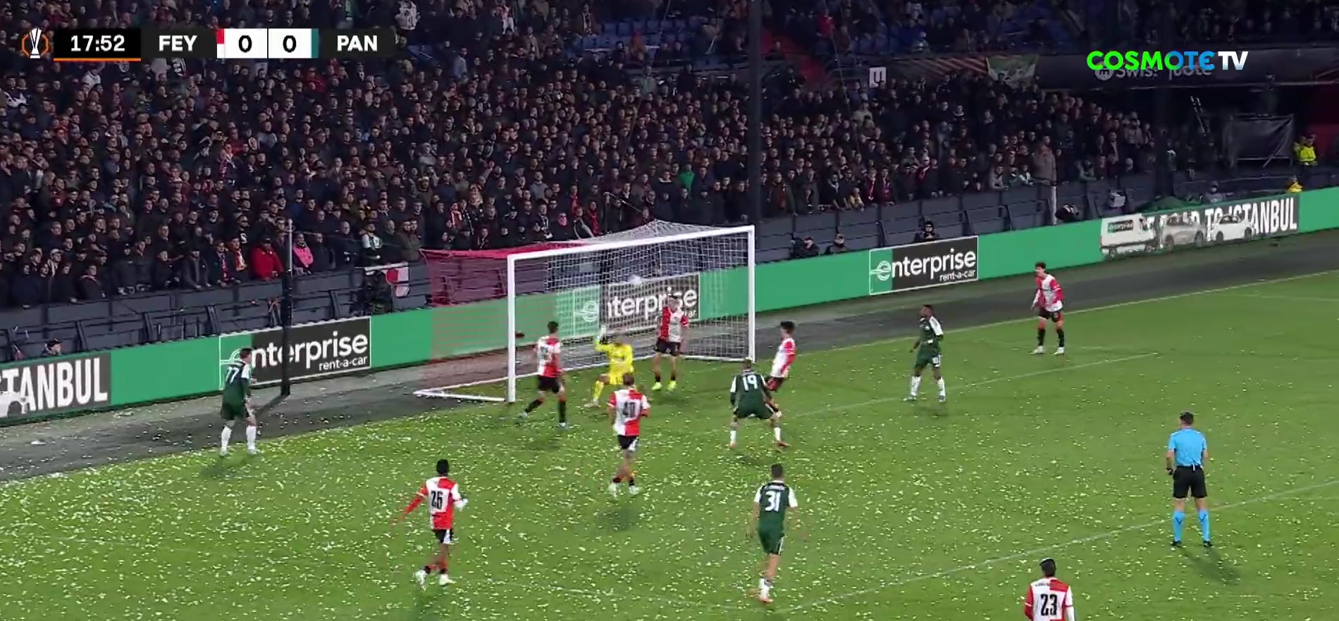 Ιδανική αντεπίθεση από τον Παναθηναϊκό και γκολ με τον Σφιντέρβσκι (vid)