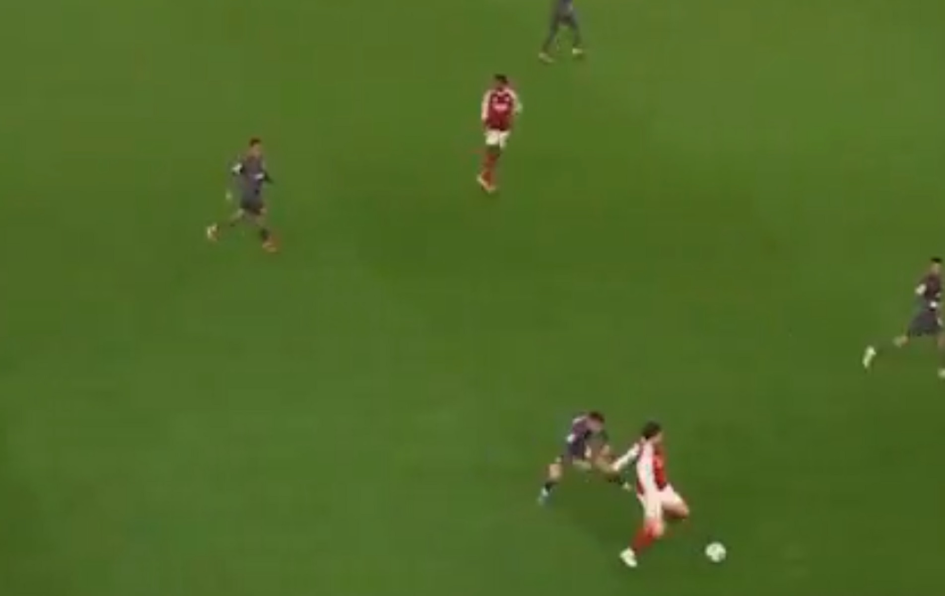 Η απίθανη ενέργεια του Ράις στο Άρσεναλ – Ολυμπιακός (vid)