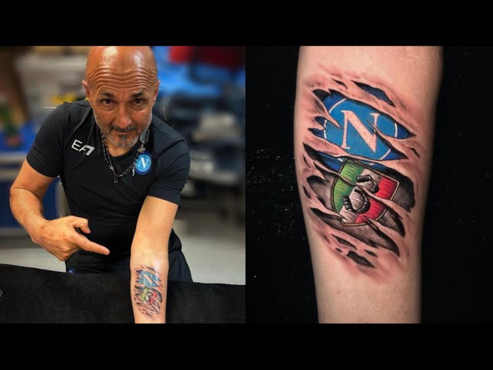 Η απάντηση του «μπιανκονέρο» Λουτσιάνο Σπαλέτι για το τατουάζ της Νάπολι