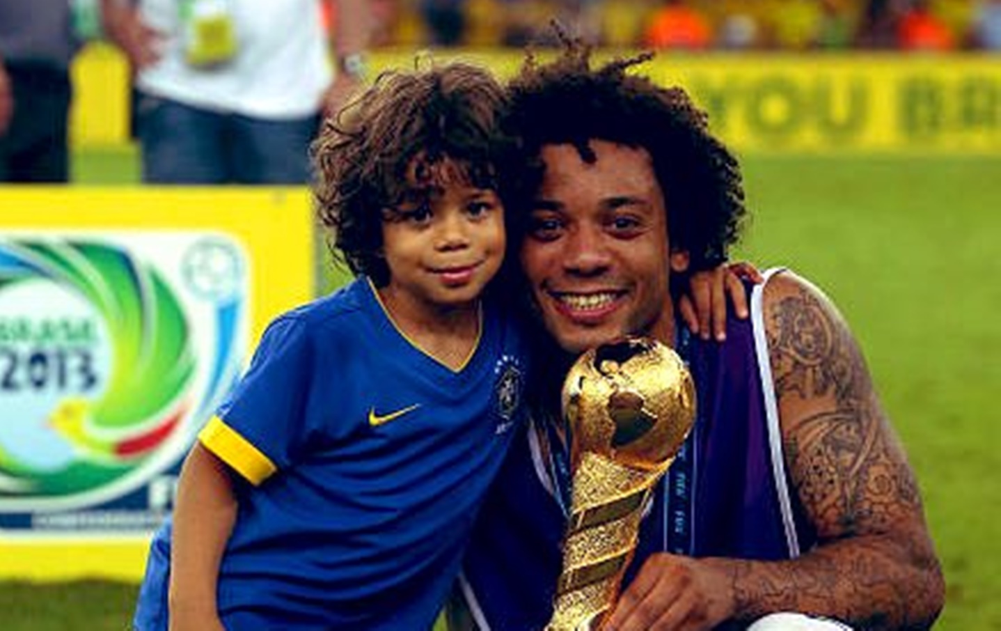«Πρόδωσε» την εθνική Βραζιλίας ο γιος του Μαρσέλο! (pic)